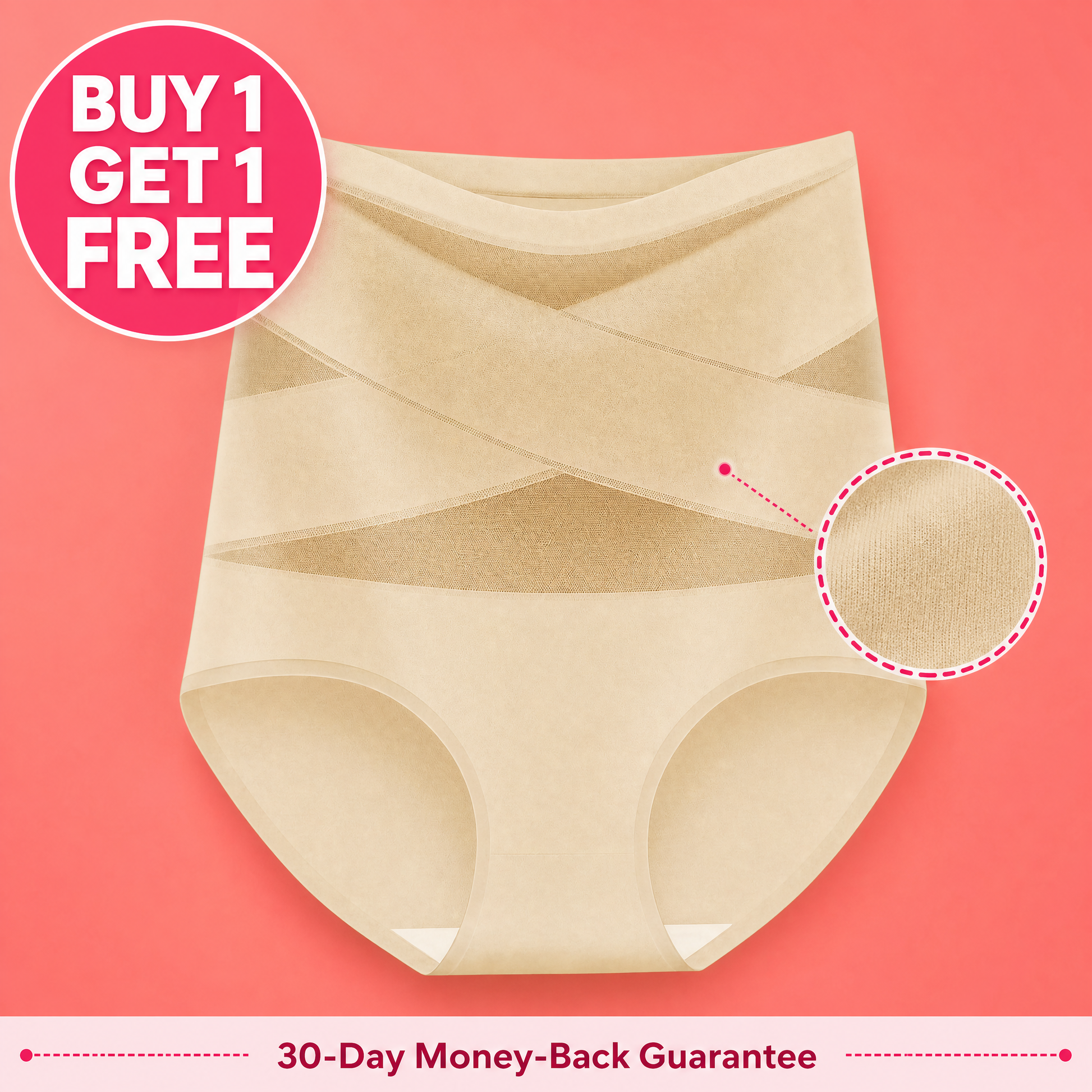 High-waisted postpartum shaping underwear — main:offer_first