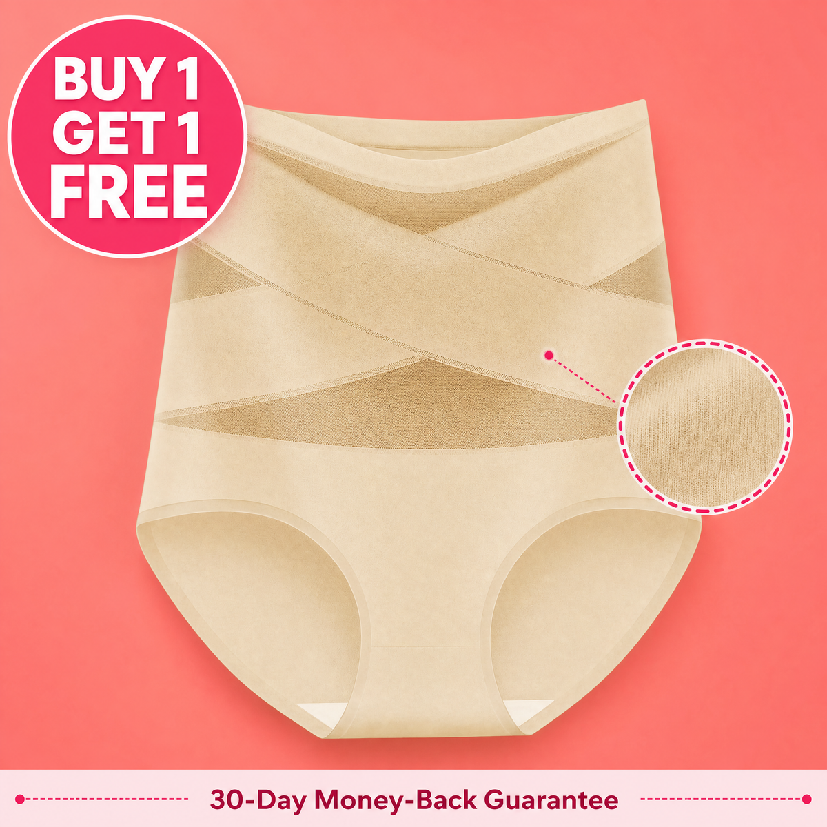 High-waisted postpartum shaping underwear — main:offer_first