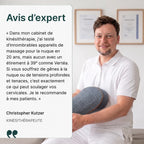 Avis d'expert d'un kinésithérapeute sur le coussin cervical Vertéa